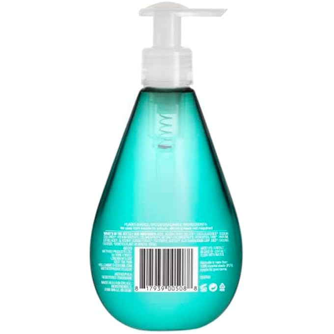 Method WATERFALL HANDWASH, WITH PLANT-BASED CLEANSING POWER, 354ML, 4 PACK - Image 2